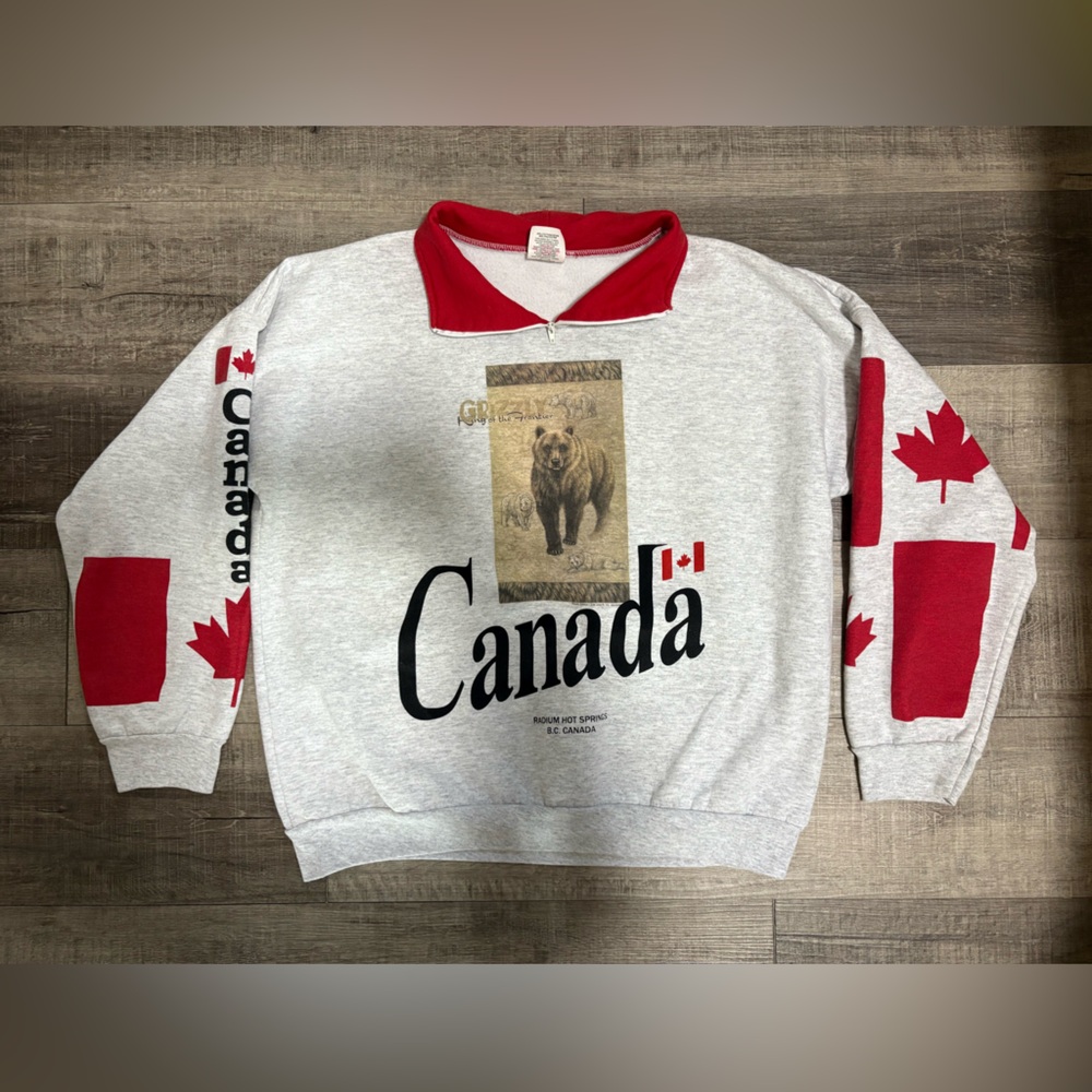 Vintage Canada Pullover Size Large